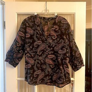 Lucky Brand Peasant Top